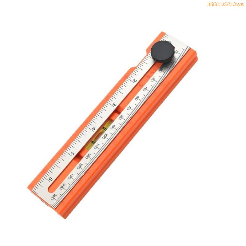 K1AE Многофункциональная линейка Линейка для измерения линий Портативный инструмент для деревообработки