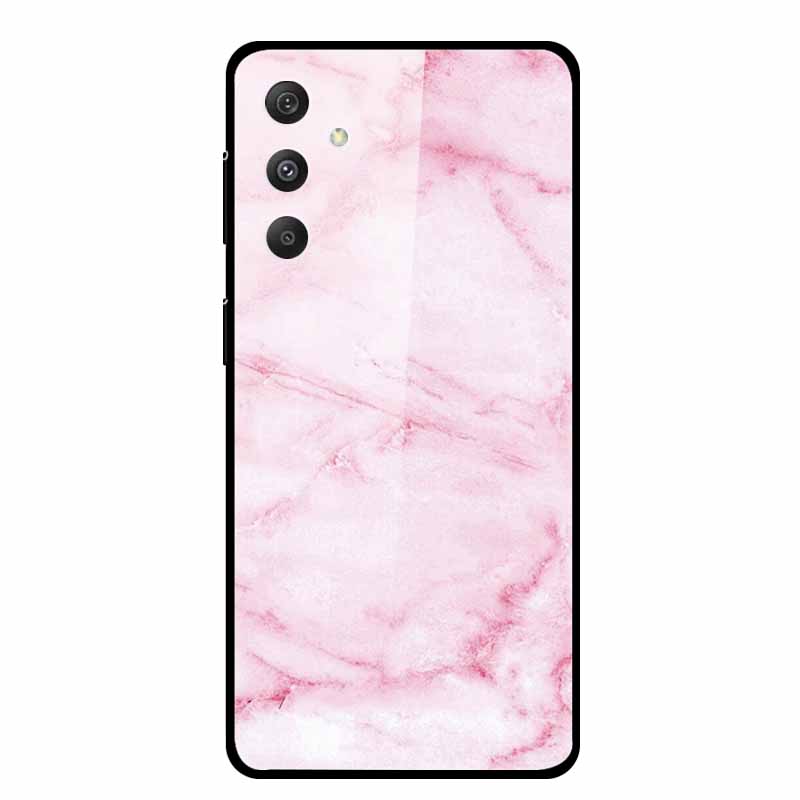 For Samsung Galaxy M54 M34 M14 Case Luxury Tempered Glass Back Cover Hard Case Samsung Galaxy M 54 Capa Fundas Coque Colorful