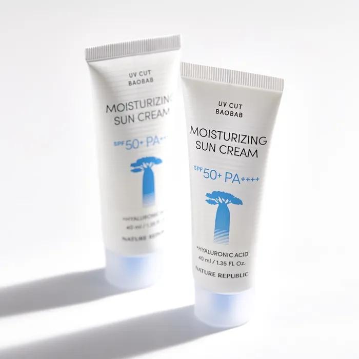 [2PACK] UV Cut Baobab Moisture Sun Cream SPF50+ PA++++ 40ml*2EA