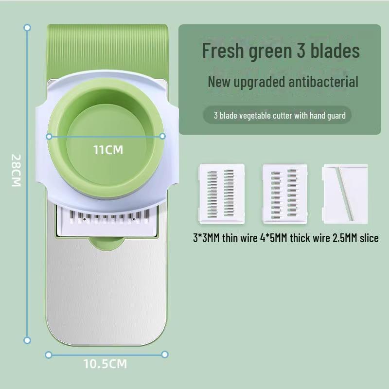 Multifunctional Vegetable & Potato Cutter: Household Stainless Steel Grater and Slicer Tool