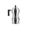 Espresso Coffee Maker - Alessi - Mdl02-1 B Pulcina - Steel-black - 1 Cup - 7 Cl