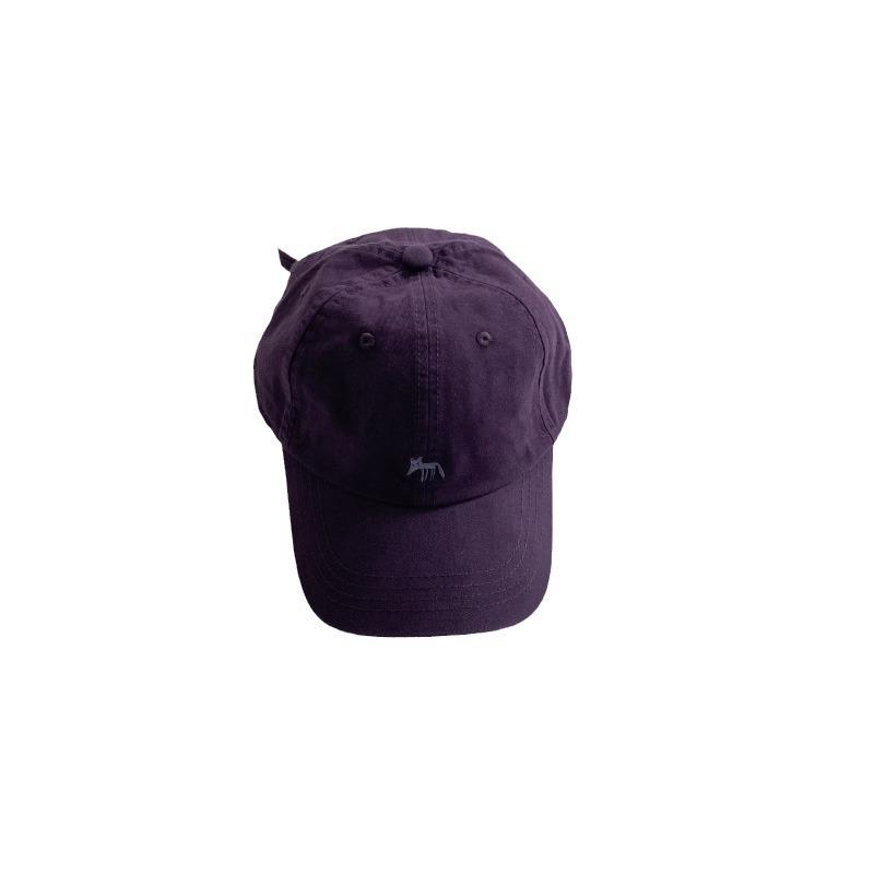 Koreanische bestickte Baumwoll-Baseballkappe mit kleinem Fuchs für Männer und Frauen mit breiter Krempe, die Gesichter zeigt, mit kleiner Entenküken-Kappe, Sonnenschutz, Trend