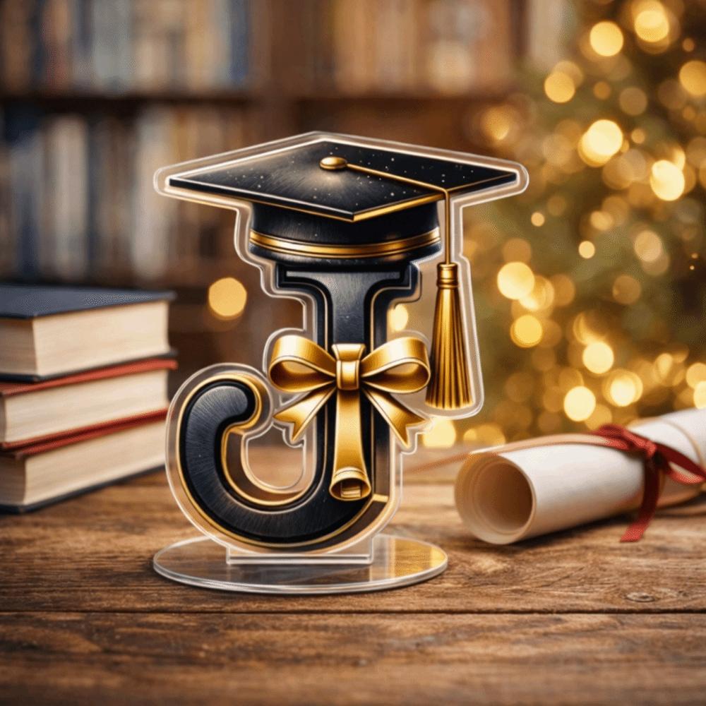2D Flat Graduation Gifts Keepsake Desktop Ornament Graduation Decorations  Home Decoration