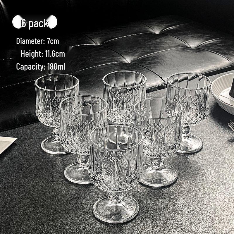 Embossed French Romantic Multi-purpose Wine Glass