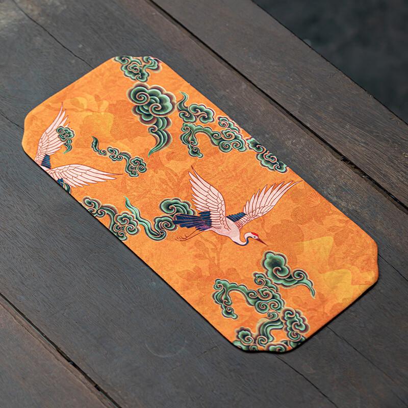 Zen Style Cloud Crane Tea Table Mat