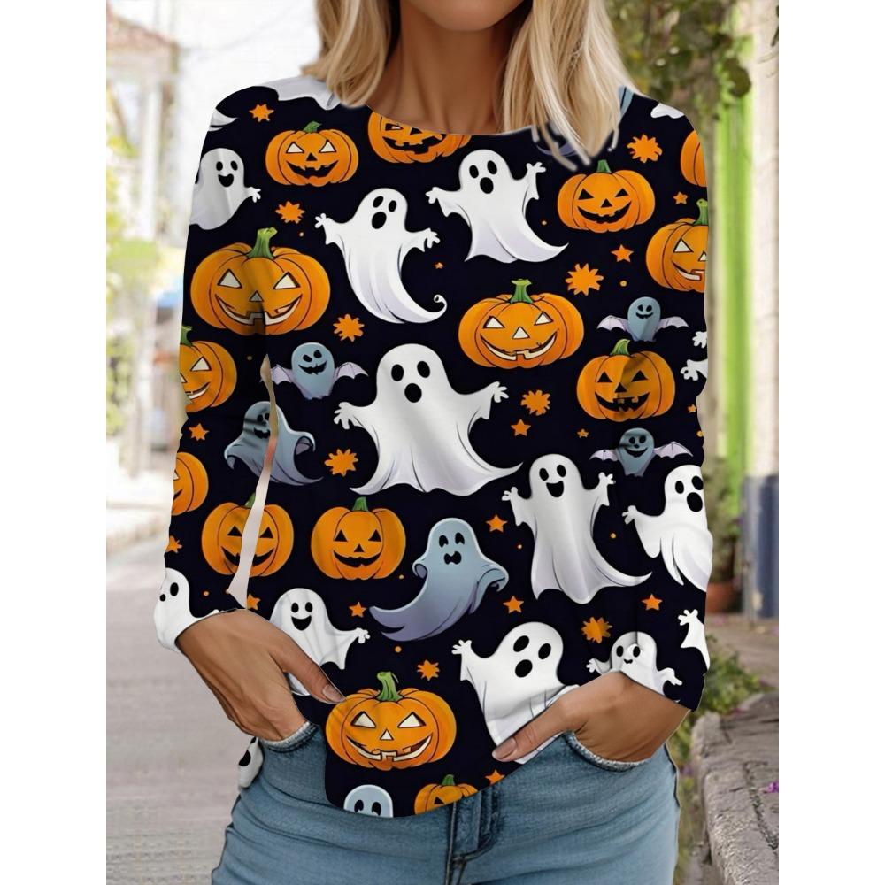 Fashion Women's T Shirt Tee 3D Print Floral Graphic Casual Holiday Fashion Long Sleeve T-shirt O-Neck Yellow Sweatshirt Pullover