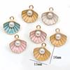 10pcs Zinc Alloy Starfish Charms Shell Pendant Necklace Bracelet Earrings Accessories for DIY Charming Jewelry Findings Making