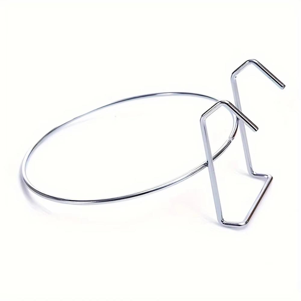 Stainless Steel Hang-on Pet Bowl Big Capacity Hanger Cage Cup Durable Pet Feeding Tool  Cat