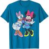 Disney Mickey And Friends Daisy & Minnie Fashion Short Sleeve T-Shirt