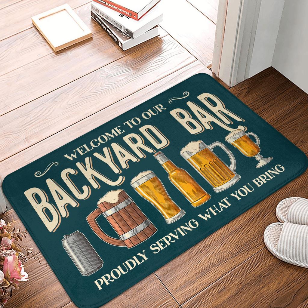 If You Can Read This Bring Me Beer Funny Floor Door Bathroom Kitchen Mats Anti-Slip Outdoor  Doormat Garden Entrance Carpet Rug