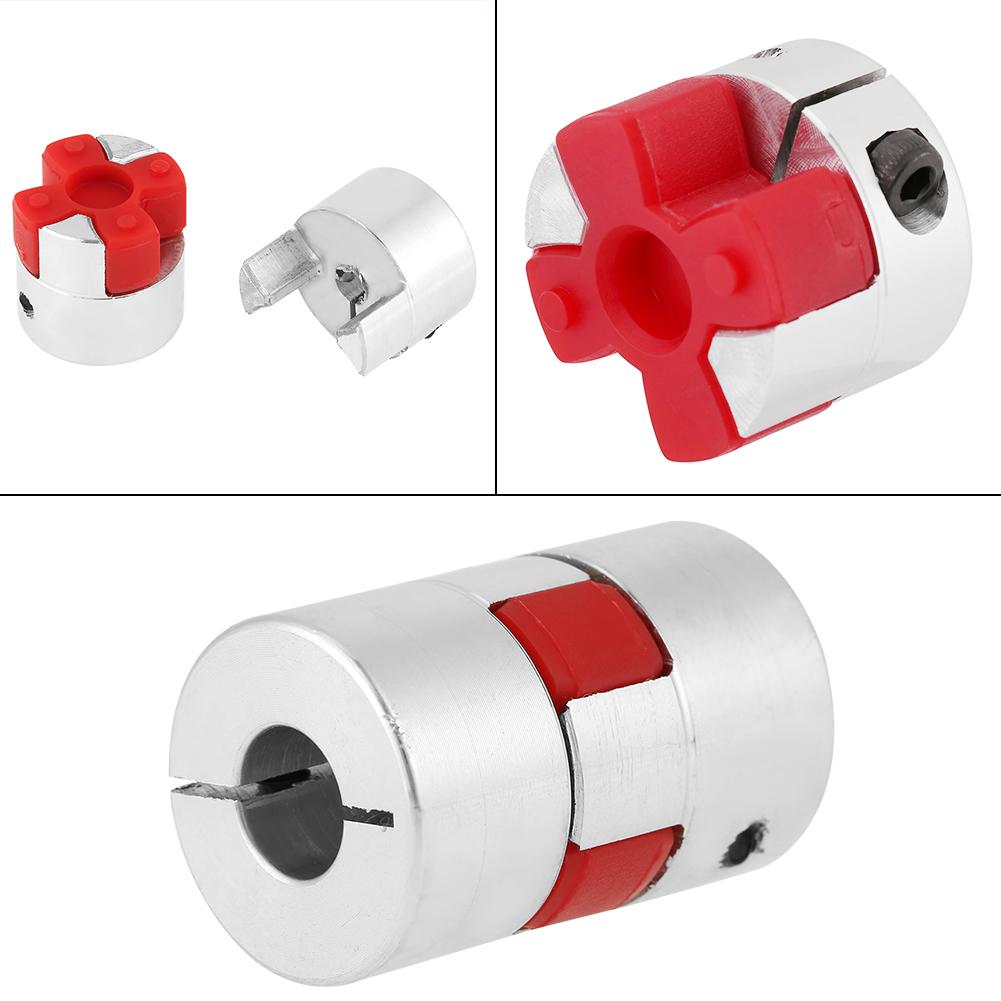 High Strength Aluminum Alloy Plum Flexible Shaft Coupling OD20mm x L25mm CNC Stepper Motor Coupler Connector for 3D Printer Flexible Coupler High Strength Aluminum Alloy Plum Flexible Shaft Coupling OD20mm x L25mm CNC Stepper Motor Coupler Connector for 3D Printer Flexible Coupler