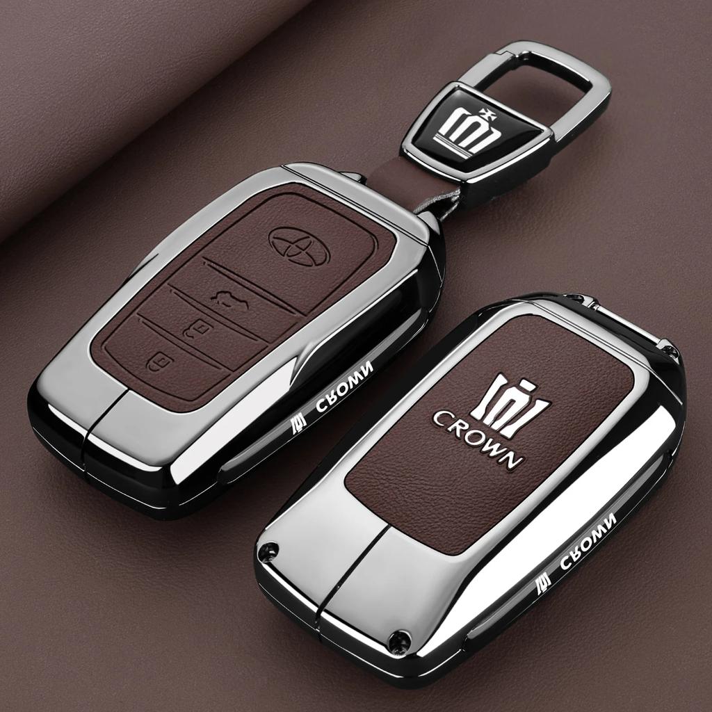 2024 New Toyota Crown Land Release Special Key Set 12th, 13th, 14th Crown Car Shell Buckle for Men and Women