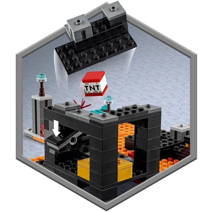 LEGO Minecraft Nether Fortress 21185, Multicolor