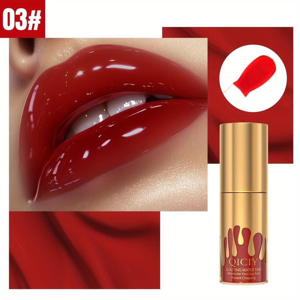 6 Colors Sexy Moisturizing Lip Glaze Pearlescent Anti-Drying Lipstick Non-stick Cup Waterproof Non-greasy Lipstick