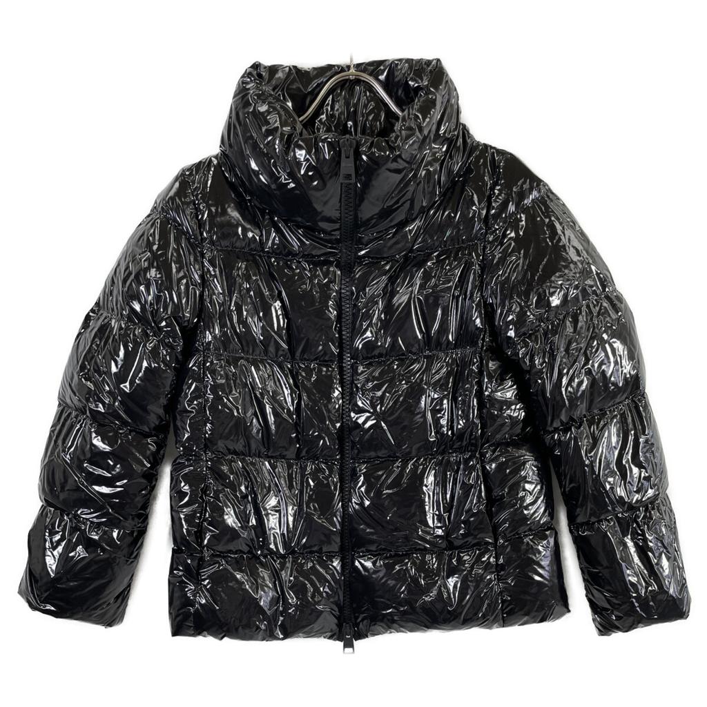 Herno 24AW PI001946D-12220Z‐9300 Black Nylon Down Jacket Jacket 40 blackUsed