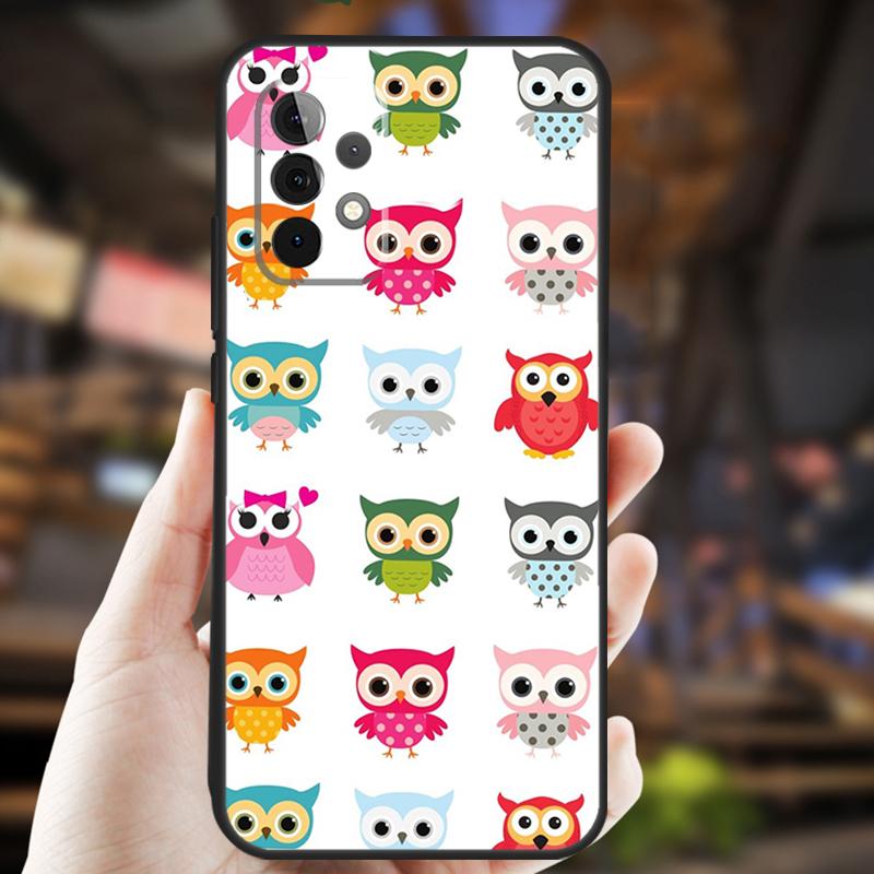 

Cute Owls Case For Samsung Galaxy A05 A06 A22 A53 A33 A26 A16 A56 A36 A32 A52 A54 A34 A14 A55 A15 A35 Samsung A05