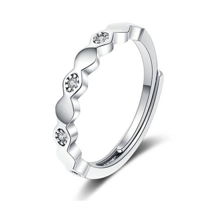 Fashion Simplicity Ring For Women All -Match Jewelry S925 Silver Demon Eye Rings Anniversary Birthday Festival Gift