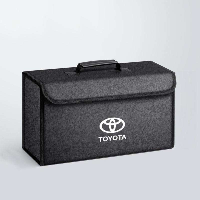 Car Trunk Storage Box Organizer Foldable Storage Tidying Container Bag For Toyota 86 Corolla Prius YARiS Hilux CHR SUPRA RAV4 RA1
