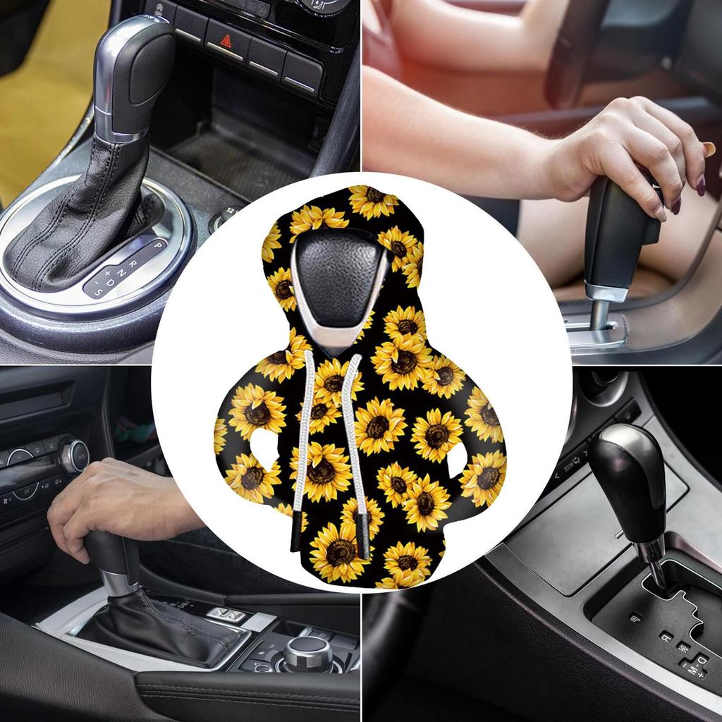 Gear Shift Cover,Car Gear Shift Cover,Car Gear Shift Hoodie - Car Shift Knob Cover,Shift