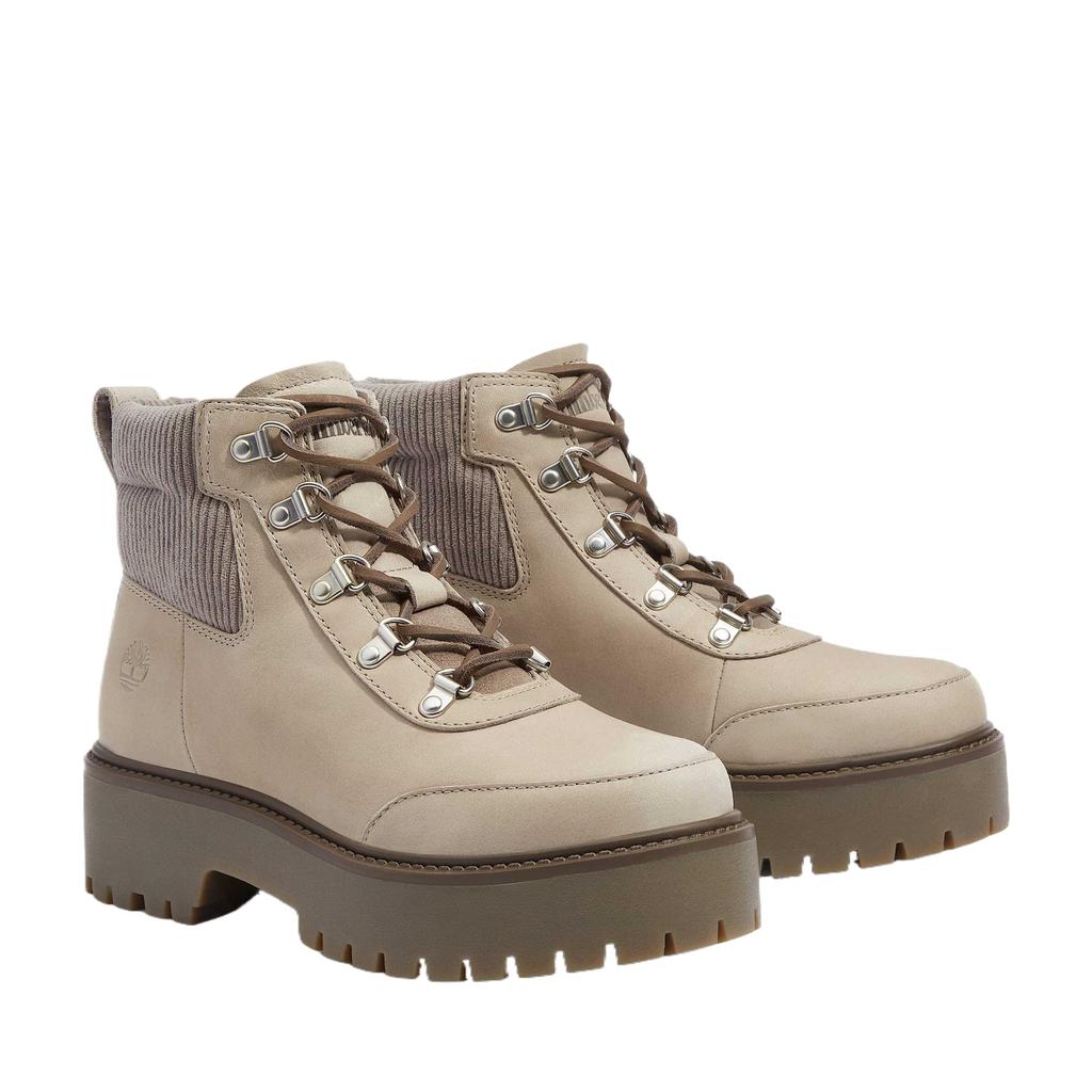 Timberland Stone Street Leather Short Outdoor Boots Women's TB0A42P8EL8