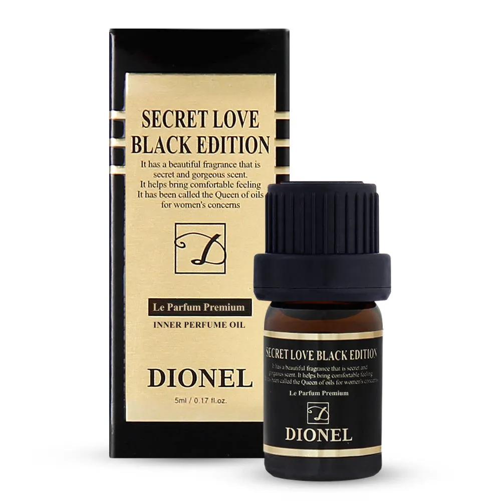Dionel Secret Love Feminine Hygiene Parfüm Reiniger Black Edition 5ml