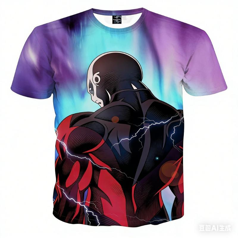 

Japanese Anime Dragon Ball Z 3d Print The Relentless Jiren The Gray Back View T-Shirt Fashion Kids Adults Cosplay Tops Clothing XXS