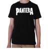 Pantera L Punk Rock Band Youth's Black T-Shirt