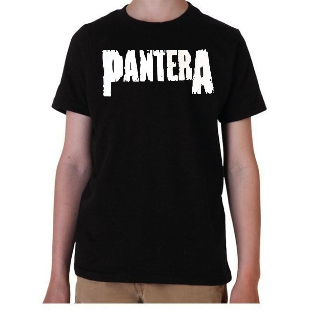 Pantera L Punk Rock Band Youth s Black T-Shirt M