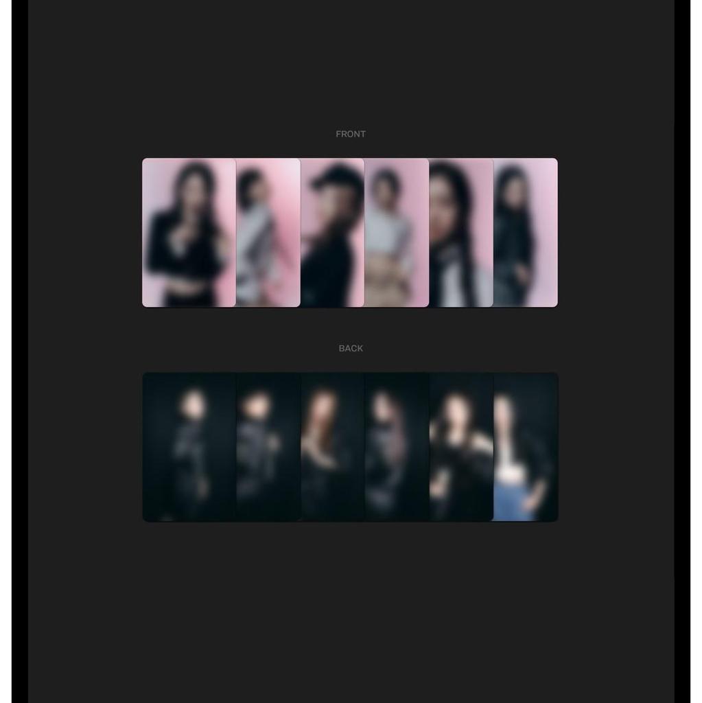 LE SSERAFIM - FEARLESS Monoghrome Bouquet