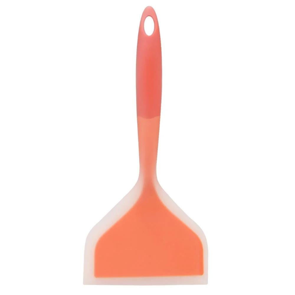Silicone Wrapped Spatula, Durable Heat-Resistant Silicone Spatula, Pancakes Shovel Non-Stick Heat-Resistant Wide Flat Turner