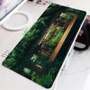 Green Desk Mat Natural Anime Scenery Laptop Mousepad PC Offices Accessories Large Mouse Pad Rubber Carpet Keyboard Extended Pads