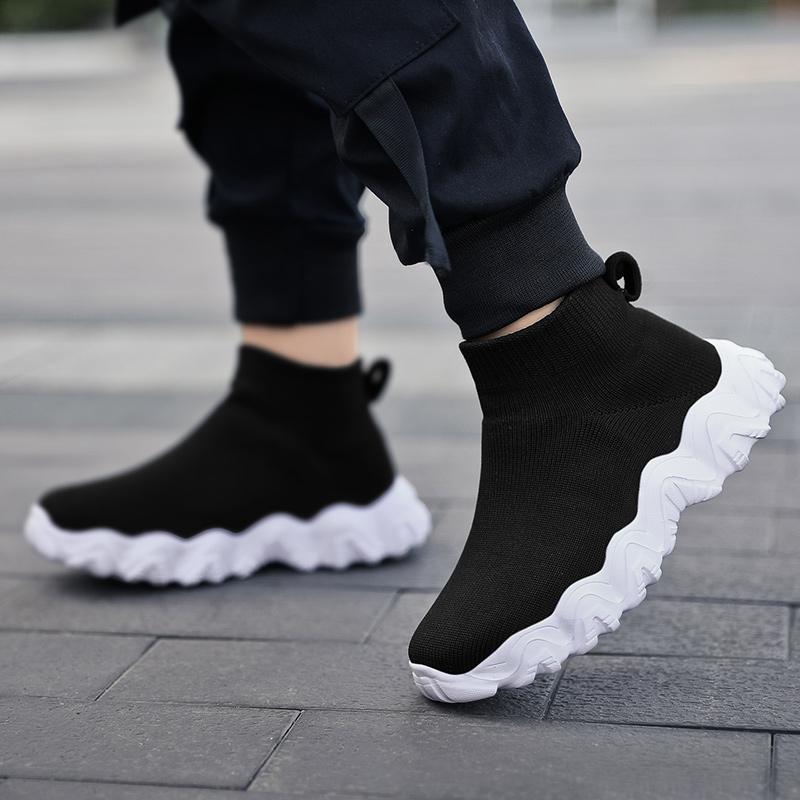 Slipper für Mädchen, High-Top-Mokassins für Jungen, Slipper, Halbschuhe für Jungen, leichte Slipper für Schülerinnen und Kinder, Unisex