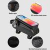 Bike Phone Bag  Phone Front Frame Bag Waterproof Bike Phone Mount Top Tube Hard Case Bag Touch Screen Phone Holder Case
