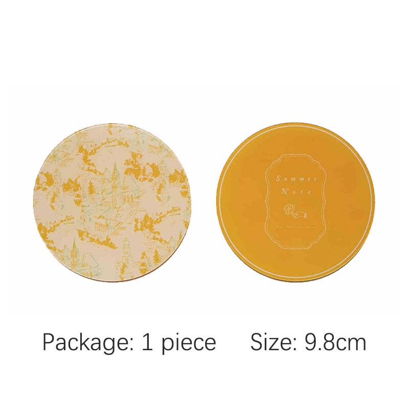 

Печатная акриловая подставка Водонепроницаемая и теплоизоляционная подставка для кружки Защита стола Противоскользящие коврики Кухонные предметы Аксессуары