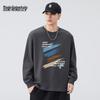 Mark Fairwhale 100% Cotton Men's Long Sleeve Crew Neck T-Shirt