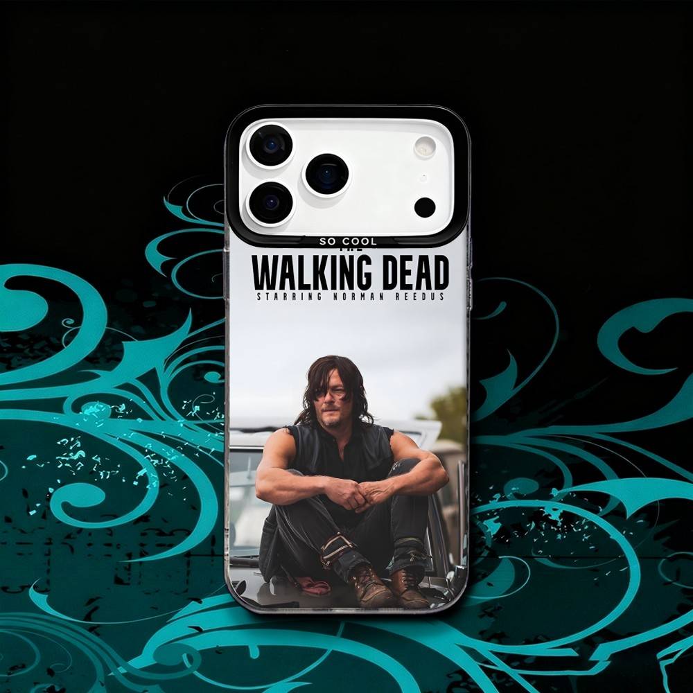 

Daryl Dixon W-Walking Dead For iPhone 17,16,15,14,13,12,11,X,8,7,Pro,Max,Plus,SE4,Air,Mini Durable Hard Shell Matte iPhone16plus