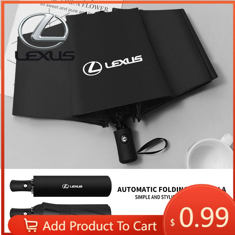 Interior Stickers Portable Auto Emblem Business Umbrella For Lexus F-SPORT ES RX NX LS UX LM LX GX LC RZ IS CT GS RC HS SC TX L