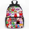 Zaino Scolastico Stampato Garten of BanBan da 16 Pollici per Ragazzi, Borsa di Grande Capacità per Viaggio, Sport, Portatile, Zaini Scolastici per Studenti, Zaino per Libri per Bambini