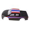 1 10 Scale RC Car Body Shell Accessory Spare Parts Remote Control Truck Body Shell for 26cm Wheelbase Coloured Flag