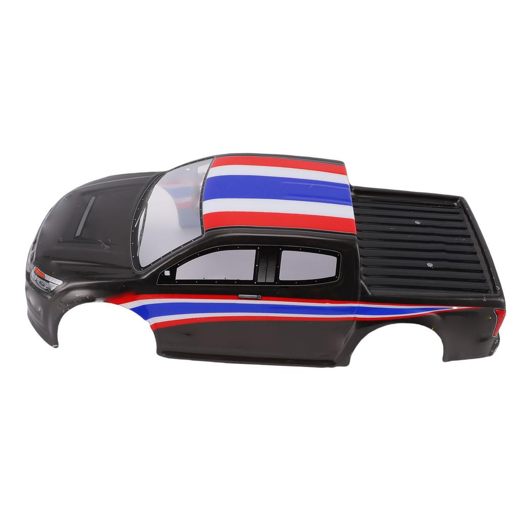 1 10 Scale RC Car Body Shell Accessory Spare Parts Remote Control Truck Body Shell for 26cm Wheelbase Coloured Flag