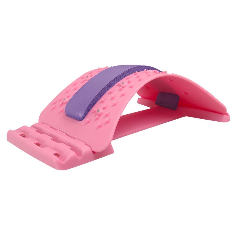 Four-Season Lumbar Traction Device: Spine Corrector & Waist Support Back Cushion for Discomfort