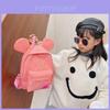 Stylish New Kindergarten Backpack Cute Cartoon Design Unisex Toddler Day Trip Backpack Made Of Durable Nylon For Kids With Comfortable Soft Straps