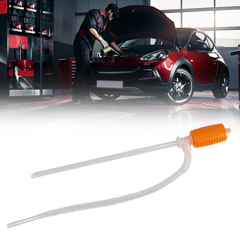 Car Truck Manual Pump Fuel Gasoline Diesel Transfer Suction Cup Manual Fuel Pump Siphon Water Suction Fuel Transfer Pump Funnel