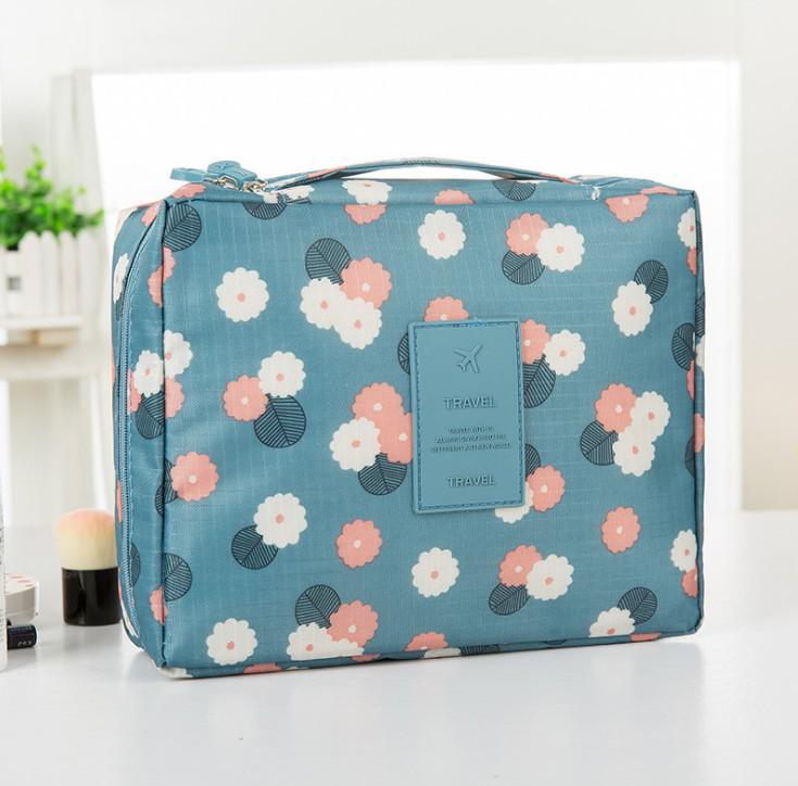 Large Capacity Waterproof Travel Makeup Bag - Multi-layer, Portable, and Multifunctional Toiletry Storage