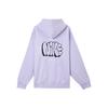 Nike Sweat à capuche Solo Swoosh Confortable Doux Ample Homme hoodies Violet clair Blanc HQ4181-515