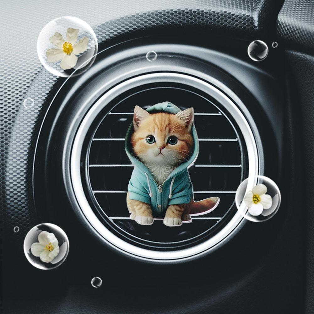 3pcs Animal Shape Freshener Diffuser Long-Lasting Fragrance Car Scent Car Decoration