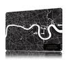 London Map Poster Customized Vintage Metal Signs Wall Art Retro Tin Plaque for Modern Home Decoration Luxury Bar Accessories