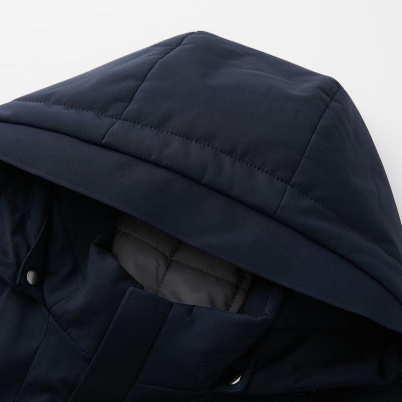 Navigare Men's Detachable Hood Short Padded Jacket