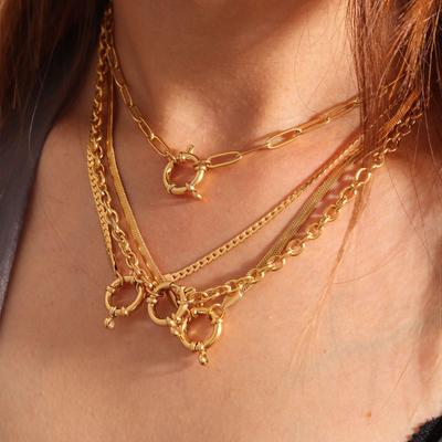 1pc 316L Stainless Steel Simple Blade Chain Clavicle Chain for Women Couples  With Unique Design Sense Party  Necklace Jewelry Gift Accessories
