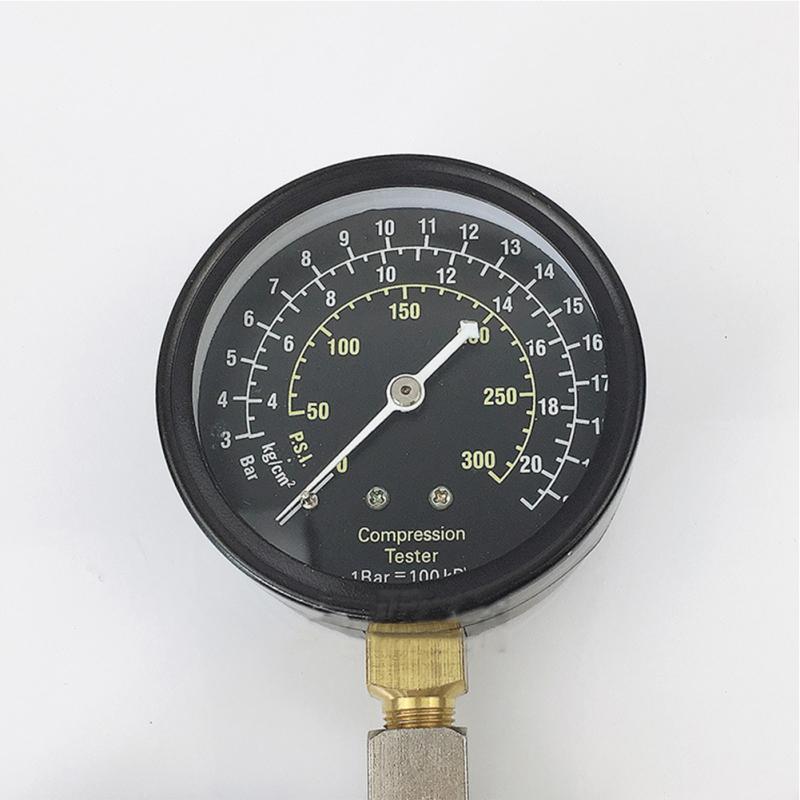 Hot,G324 Plastic Cylinder  Pressure  Gauge Special Cylinder Pressure Detection Tools Simple Installation